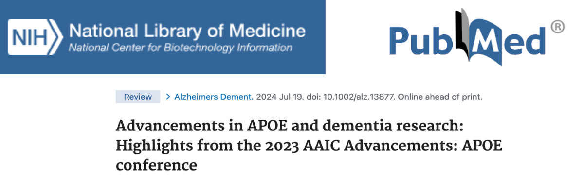 Advancements in APOE and dementia research: Highlights from the 2023 AAIC Advancements: APOE conference