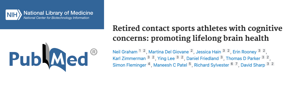 Retired contact sports athletes with cognitive concerns: promoting lifelong brain health
