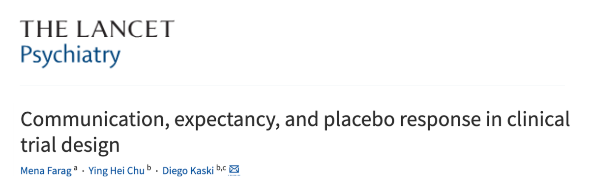 Communication, expectancy, and placebo response in clinical trial design